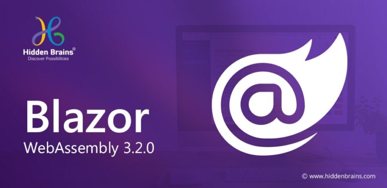 Blazor WebAssembly 3.2.0 Released - Hidden Brains Blog