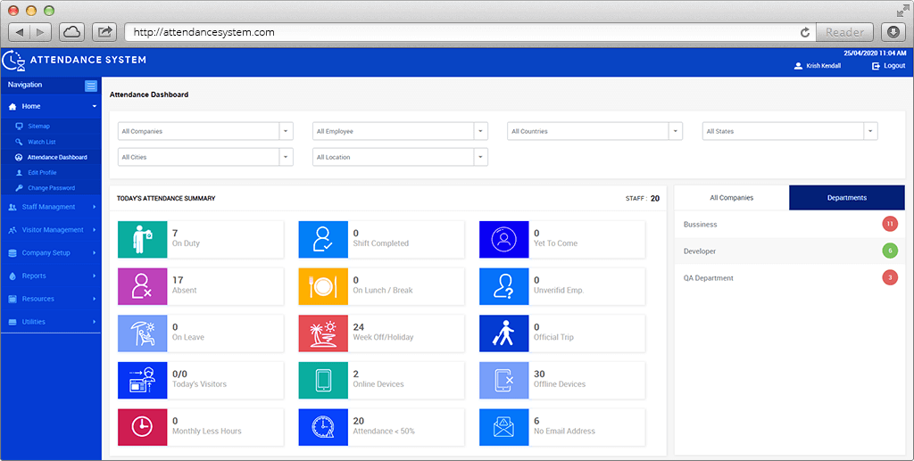 time & attendance software